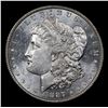 Image 2 : 1887/18-p Vam 10 R5 Morgan Dollar $1 Grades Select Unc PL