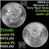 Image 1 : 1884-o Morgan Dollar $1 Grades Choice Unc+ PL