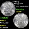 Image 1 : 1883-p Morgan Dollar $1 Grades Choice+ Unc