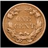 Image 3 : 1858 SL Flying Eagle Cent 1c Grades vf+