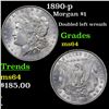 Image 1 : 1890-p Morgan Dollar $1 Grades Choice Unc