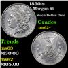 Image 1 : 1890-s Morgan Dollar $1 Grades Select Unc
