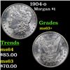 Image 1 : 1904-o Morgan Dollar $1 Grades Select+ Unc