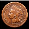 Image 2 : 1875 Indian Cent 1c Grades vg+