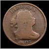 Image 2 : 1803 Cohen-3 Draped Bust Half Cent 1/2c Grades vg+