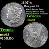 Image 1 : 1897-s Morgan Dollar $1 Grades Select Unc