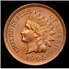 Image 2 : 1902 Indian Cent 1c Grades GEM+ Unc BN