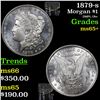 Image 1 : 1879-s Morgan Dollar $1 Grades GEM+ Unc