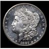 Image 2 : 1881-s Morgan Dollar $1 Grades GEM+ Unc