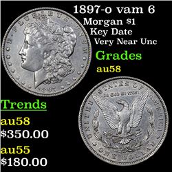 1897-o vam 6 Morgan Dollar $1 Grades Choice AU/BU Slider