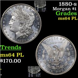 1880-s Morgan Dollar $1 Grades Choice Unc PL