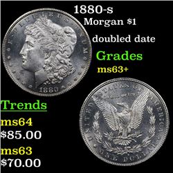 1880-s Morgan Dollar $1 Grades Select+ Unc