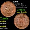 Image 1 : 1903 Indian Cent 1c Grades Unc Details