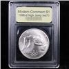 Image 2 : 1996-d Olympics High Jump Modern Commem Dollar $1 Graded ms70, Perfection By USCG