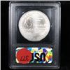 Image 3 : 1996-d Olympics High Jump Modern Commem Dollar $1 Graded ms70, Perfection By USCG