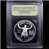 Image 2 : Proof 1996-P Olympics Paralympics Modern Commem Dollar $1 Graded GEM++ Proof Deep Cameo By USCG