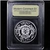 Image 2 : Proof 2019-p American Legion Modern Commem Dollar $1 Graded GEM++ Proof Deep Cameo By USCG