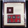 Image 11 : A Postal Commemorative Set, 25 Years Of Americas Finest Coinage Incomplete, in a brown binder Grades