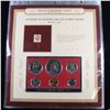Image 5 : A Postal Commemorative Set, 25 Years Of Americas Finest Coinage Incomplete, in a brown binder Grades
