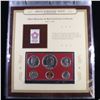 Image 7 : A Postal Commemorative Set, 25 Years Of Americas Finest Coinage Incomplete, in a brown binder Grades