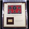 Image 8 : A Postal Commemorative Set, 25 Years Of Americas Finest Coinage Incomplete, in a brown binder Grades
