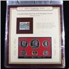 Image 9 : A Postal Commemorative Set, 25 Years Of Americas Finest Coinage Incomplete, in a brown binder Grades