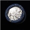 Image 2 : Buffalo Nickel Shotgun Roll in Old Bank Style 'Bell Telephone'  Wrapper 1919 & s Mint Ends Grades