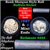 Image 1 : Buffalo Nickel Shotgun Roll in Old Bank Style 'Bell Telephone'  Wrapper 1927 & s Mint Ends Grades
