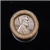 Image 2 : Mixed small cents 1c orig shotgun roll, 1919-s Wheat Cent, 1899 Indian Cent other end, McDonalds Wra