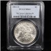 Image 8 : 5 Unc Morgan $1 Graded By PCGS Mixed Dates From The McClaren Collection Grades
