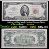 Image 1 : 1963A $2 Red seal United States Note Grades Choice CU