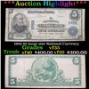 Image 1 : ***Auction Highlight*** 1902 $5 large size National Currency  Grades vf++ (fc)