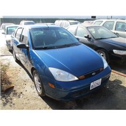 FORD FOCUS 2001 T-DONATION