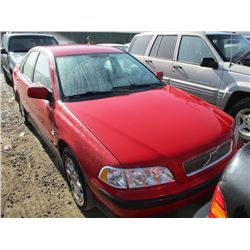 VOLVO S40 2000 T-DONATION