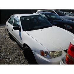 TOYOTA COROLLA 2002 T-DONATION