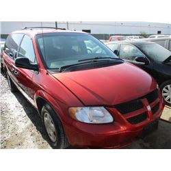 DODGE CARAVAN 2003 T-DONATION