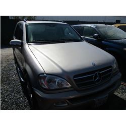 MERCEDES ML500 2002 T-DONATION