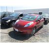 Image 2 : NISSAN LEAF 2013 T