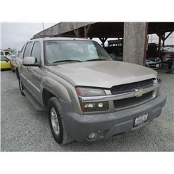 CHEVROLET AVALANCHE 2002 T