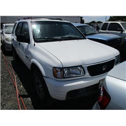 HONDA PASSPORT 2002 T-DONATION