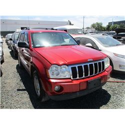 JEEP GRAND CHEROKEE 2006 O/S T-DONATION