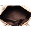 Image 8 : MCM Cream Visetos Coated Canvas Leather Medium Satchel Tote Bag