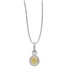 Image 1 : 18k Two Tone Gold 0.61CTW Diamond Pendant, (VS1 /VS1-VS2/G-H)