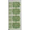 Image 2 : Uncut Sheet of (4) State of Louisiana Baby Bond Obsolete Notes