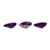 Image 2 : 18.70 ctw. Natural Pear Cut Amethyst Parcel of Three