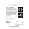 Image 5 : 4.76 ctw Emerald and Diamond Ring - 14KT White Gold