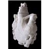 Image 5 : Carved Soapstone Double Phoenix Vase