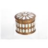 Image 2 : Porcelain and glass table boxes