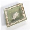 Image 5 : Porcelain and glass table boxes
