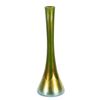 Tiffany green Favrile glass vase
